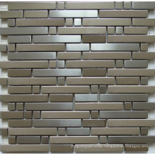 Mosaic Wall Tile, Stainless Steel Metal Mosaic (SM262)